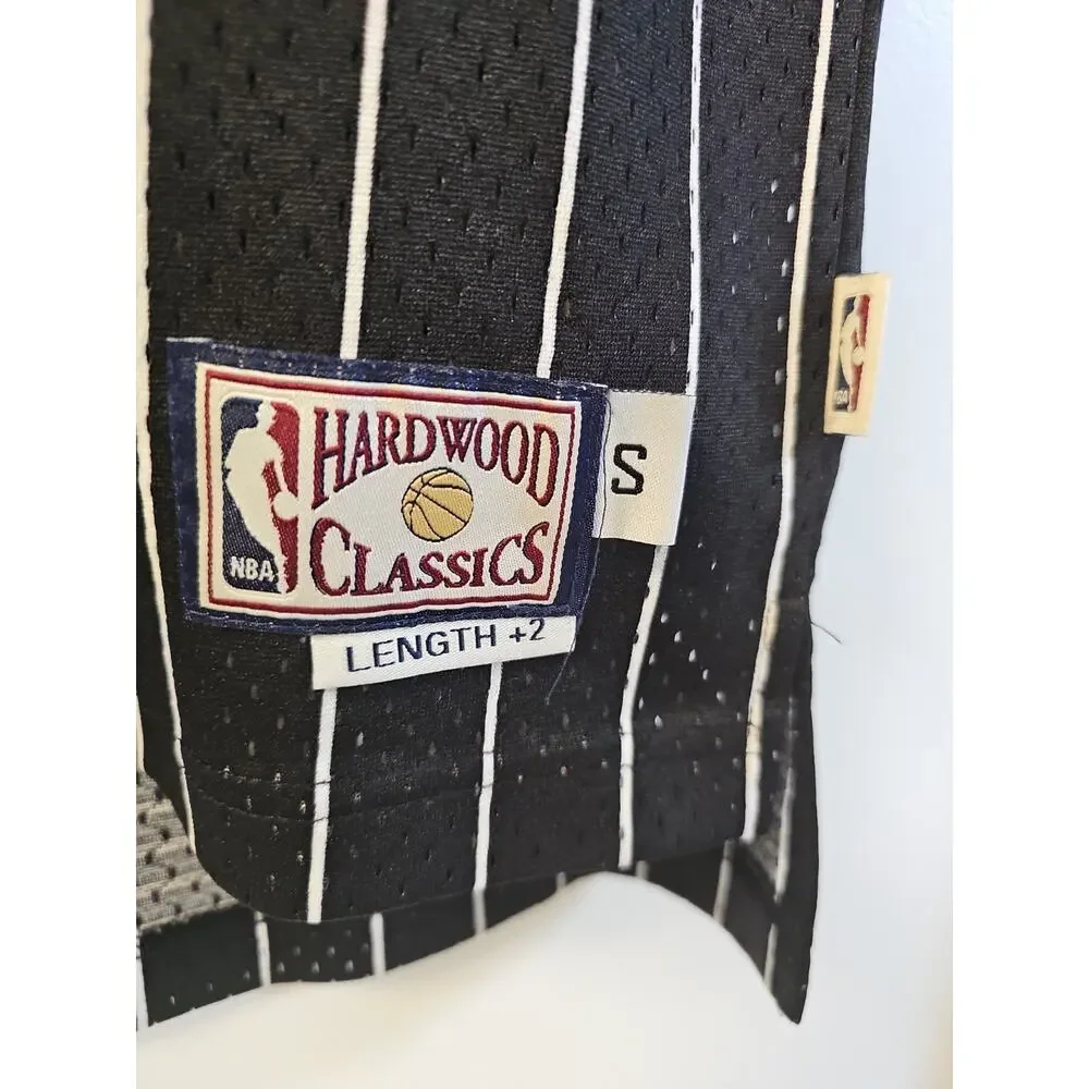 NBA Adidas HWC Orlando Magic Penny Hardaway Jersey #1 Men Size Small Pinstripes